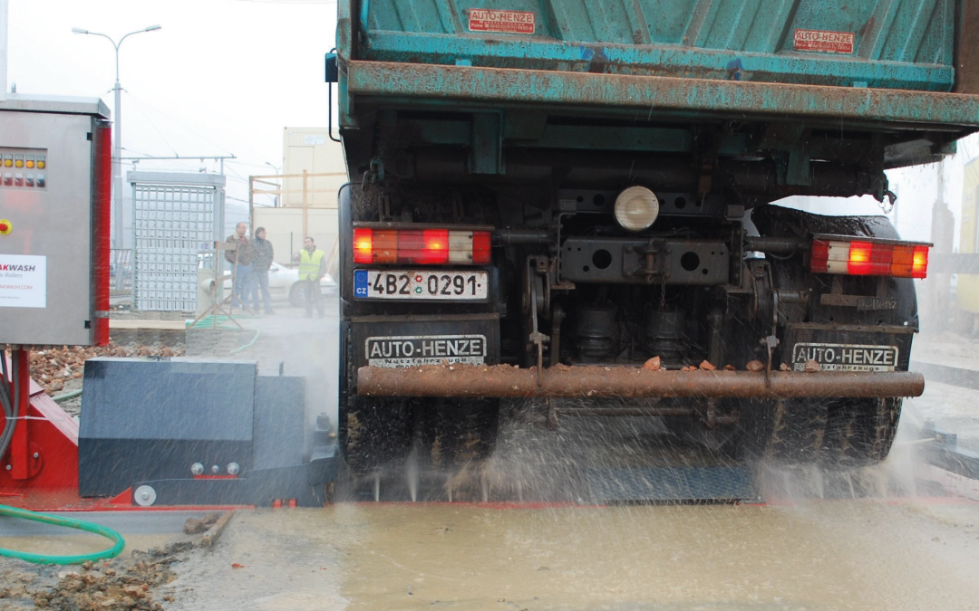 Myjnie do kół i podwozi