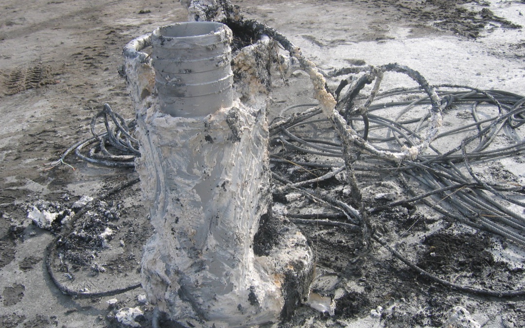 Pompowanie szlamu wapiennego