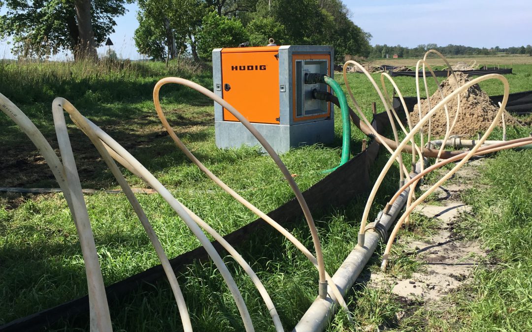 Testy porównawcze spalinowego agregatu pompowego do igłofiltrów