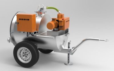 Mobilny pompujący agregat górniczy HUEDIG