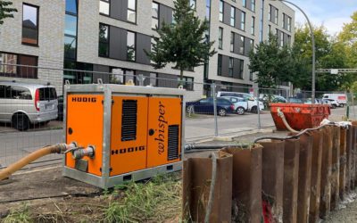 Agregat Hudig HC468 „Whisper-Szeptuś” w akcji