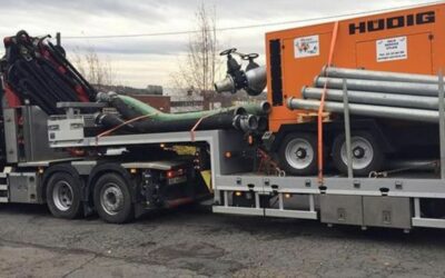 By-pass ścieków pompą HUDIG DIVA