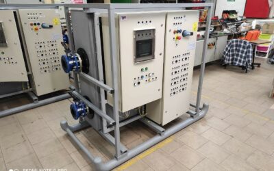 Mobilna kontrola systemu pompowego wody lodowej