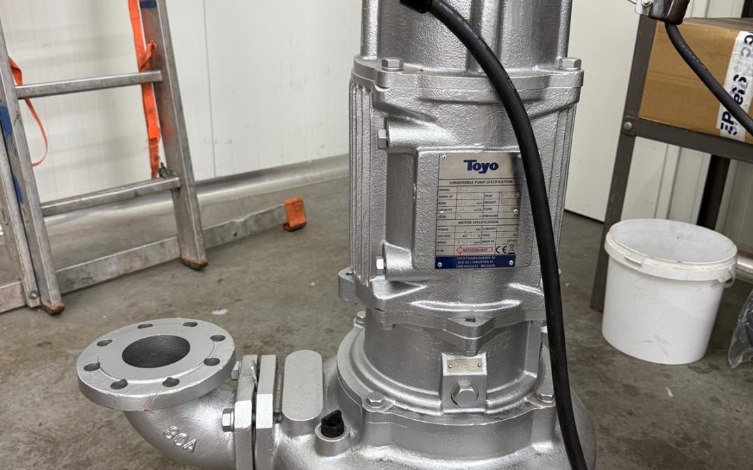 Pumpexpert dostarcza unikalną ściekową pompę szlamową TOYO do ubojni